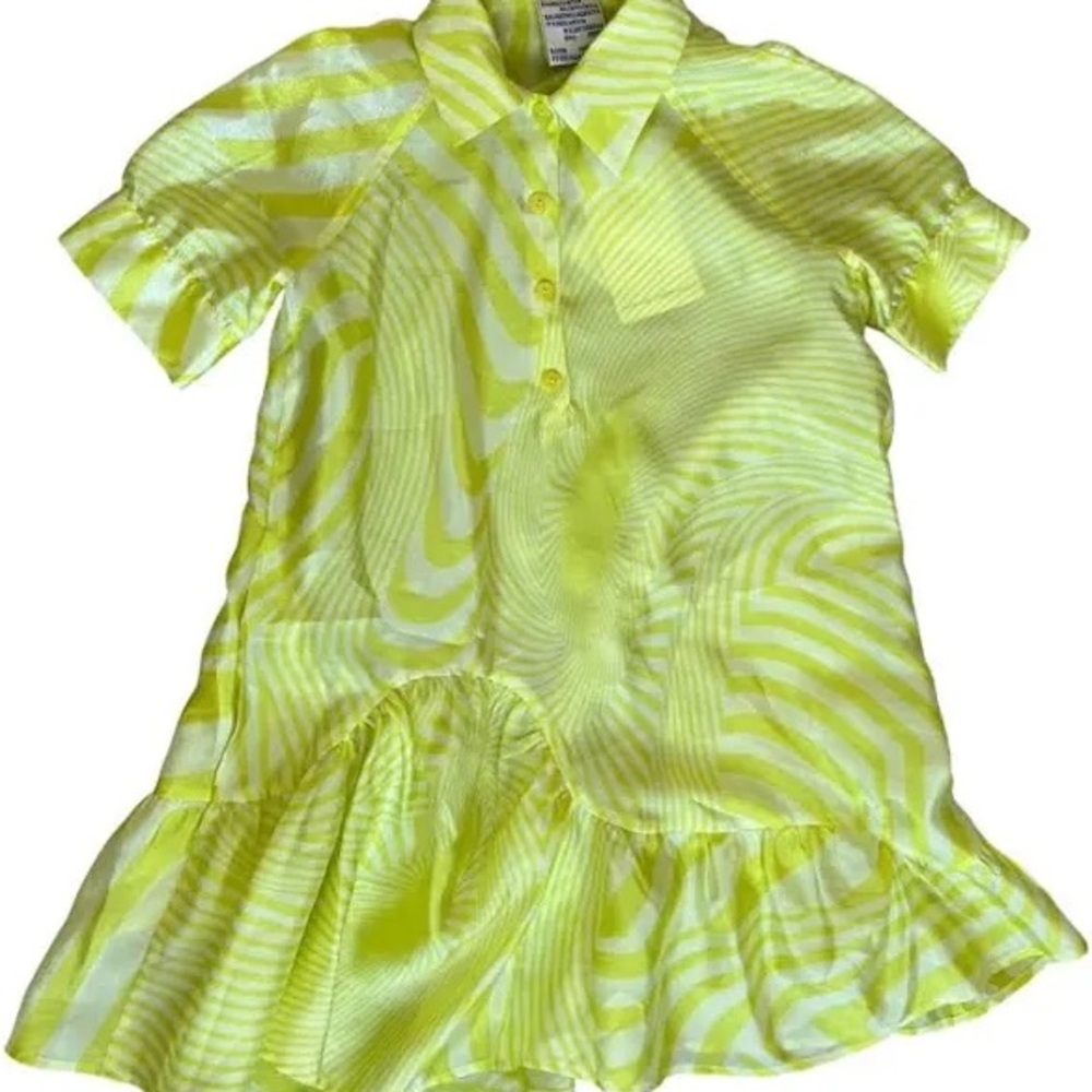 Vibrant Yellow Mini Dress